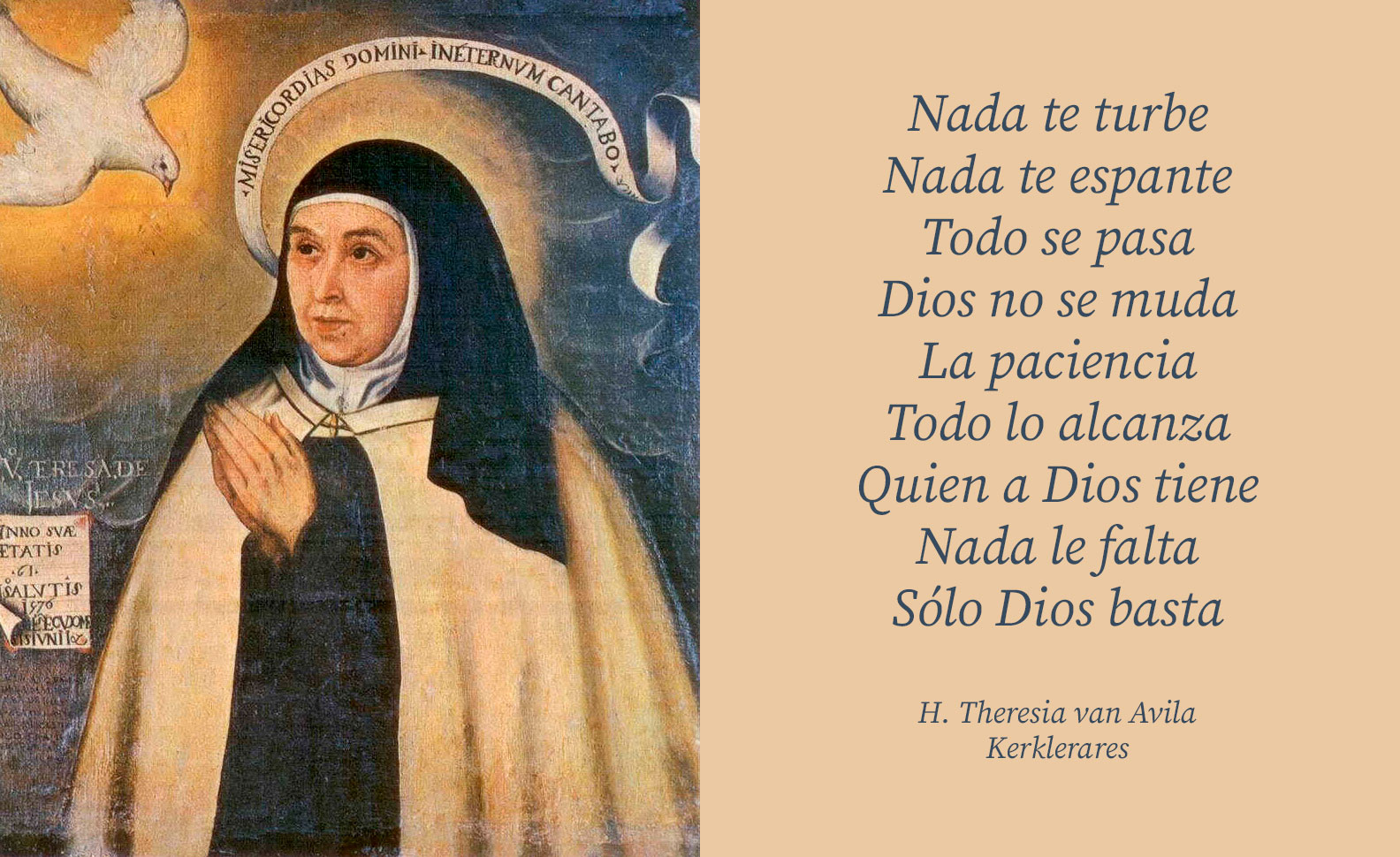 Nada te turbe Nada te turbe